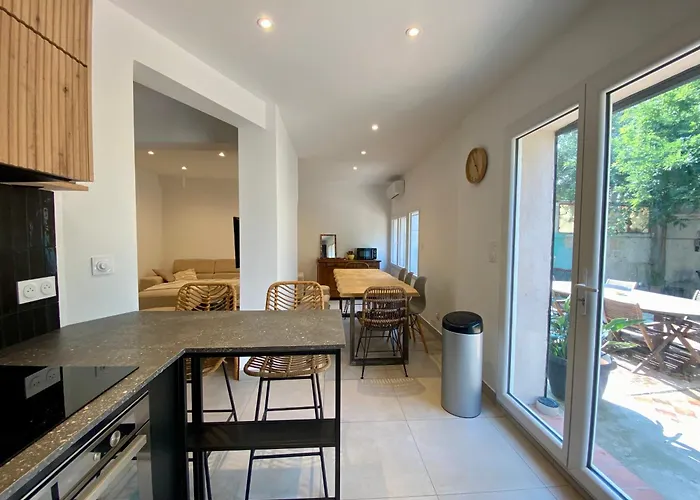 La Villa Au Palmier - 10Ch, 2Sdb, Toit Terrasse